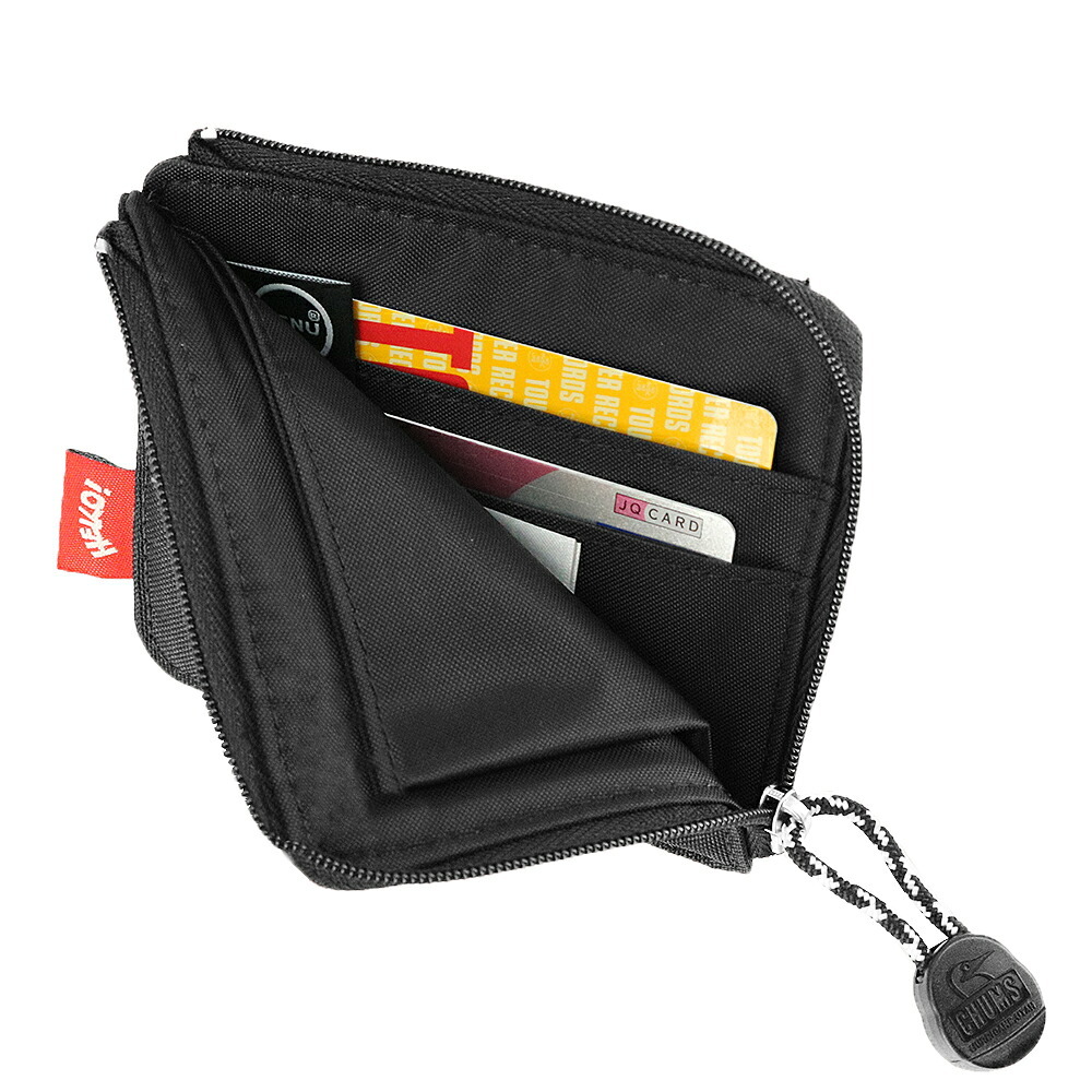 チャムス 財布 ミニ財布 コンパクト スクエア型 リサイクルエルシェイプトジップウォレット CH60-3996 メンズ レディース キッズ 送料無料 プレゼント ラッピング無料 一粒万倍日 吉日