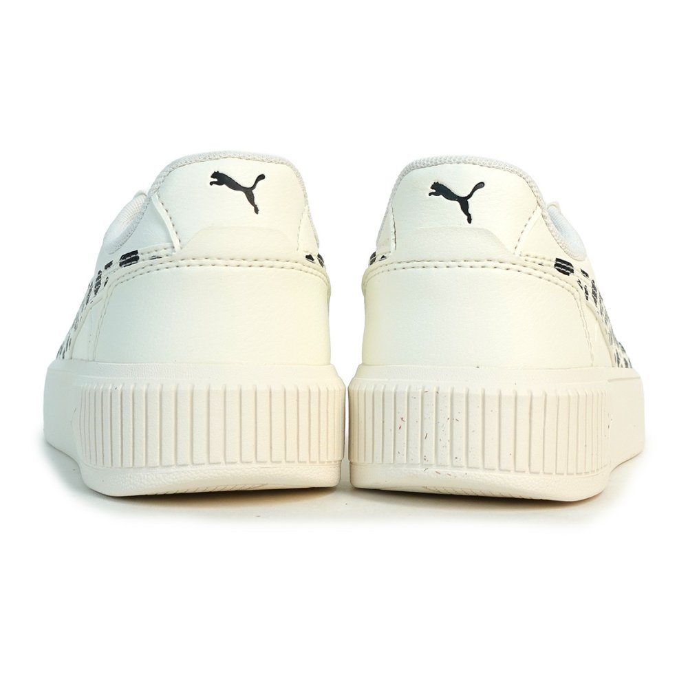 プーマ PUMA スニーカー レディース 厚底ウィメンズ キャリーナ ミア アニマル 408860-01 ウォームホワイト/プーマブラック