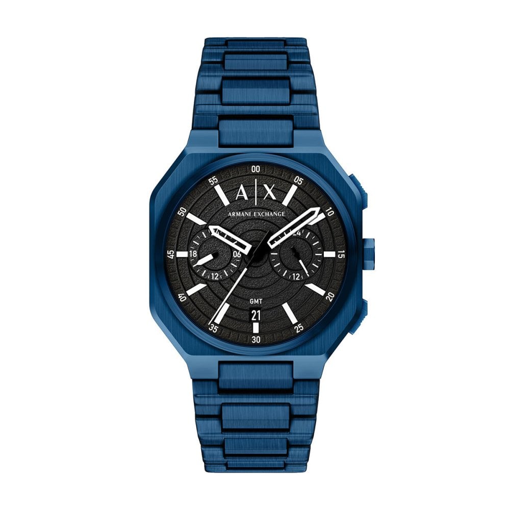 A|X アルマーニ エクスチェンジ ARMANI EXCHANGE 腕時計 メンズ デュアルタイム BASS ステンレス AX1477【2026 新作】