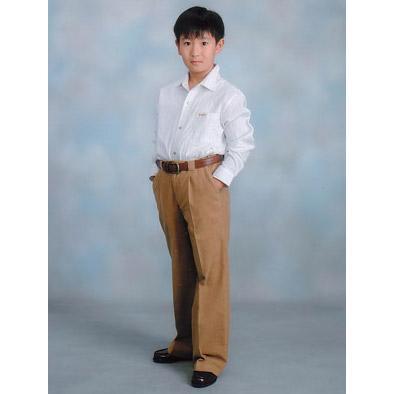 【ADORABLE 子供服 日本製 パンツ】 （JPAd） フォーマル 長ズボン 子供服 カーキー ベージュ 130cm 140cm 150cm 160cm こども 子供 ブランド 男の子 ジュニア ボーイズ キッズ アドゥラブル 無地 冠婚葬祭 法事 発表会