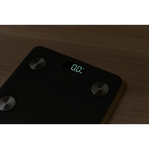 【推奨品】エレコム HCS-BTFS01BK 体組成計 Bluetooth BMI 内臓脂肪レベル 測定可 専用アプリ ブラック