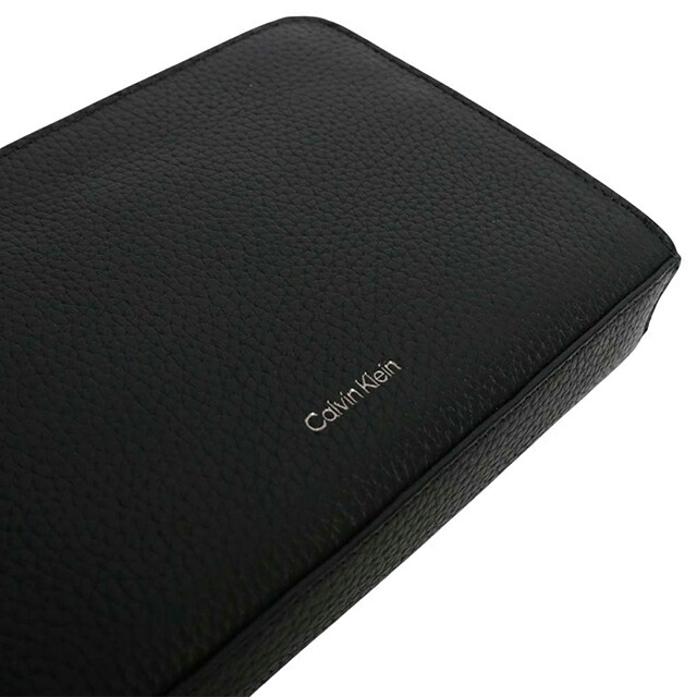 カルバンクライン CALVIN KLEIN FOIL EMBOSS POUCH WITH HANDLE クラッチバッグ lv04d1153g-ub1 メンズ BLACK