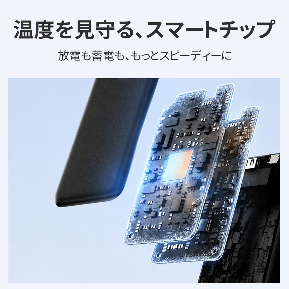 モバイルバッテリー 巻き取り式 ケーブル一体型 20000mAh 20W 3台同時充電 Type-Cケーブル内蔵 Type-C /USB-A出力 リール 伸縮ケーブル PD対応 残量表示 PSE認証済 機内持込可 旅行 出張 停電対策 防災グッズ