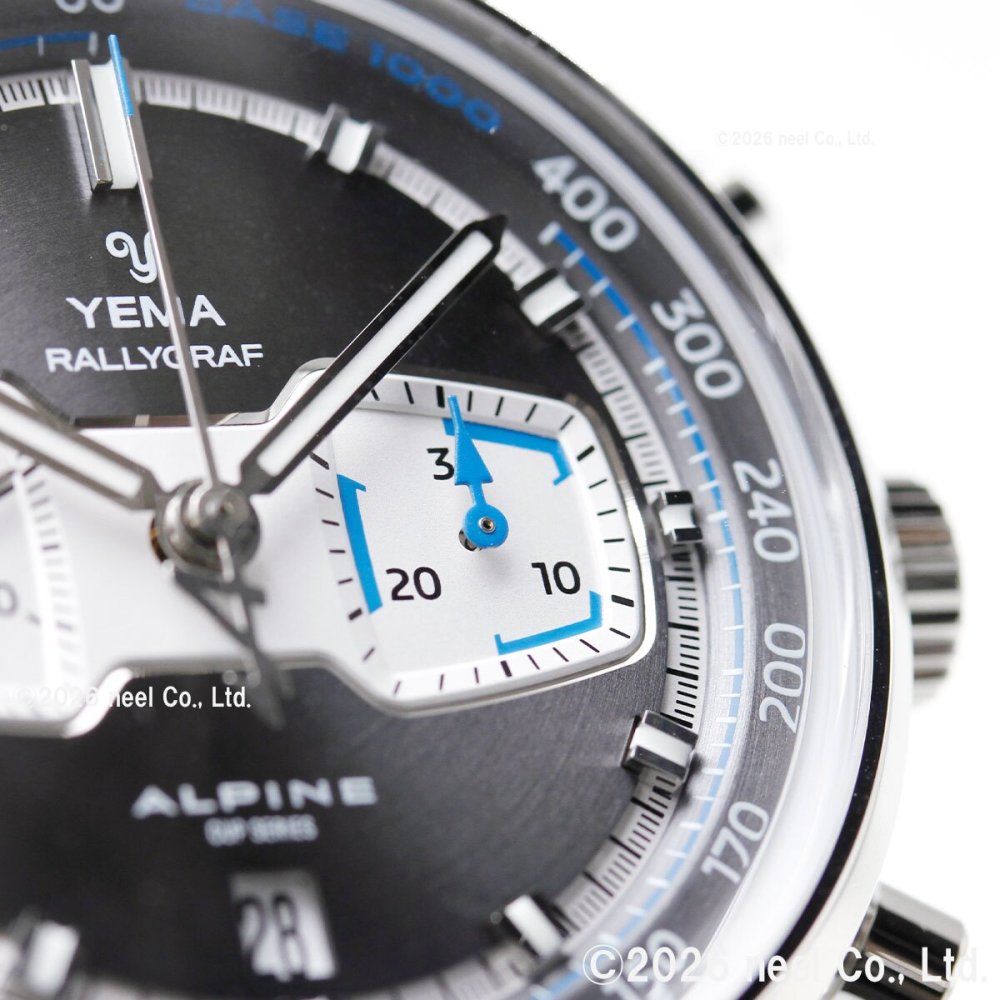 イエマ YEMA ラリーグラフ アルペンカップシリーズ MKII リミテッドエディション 限定150本 腕時計 クロノグラフ 手巻き YRAL26ALP-CH-AAS