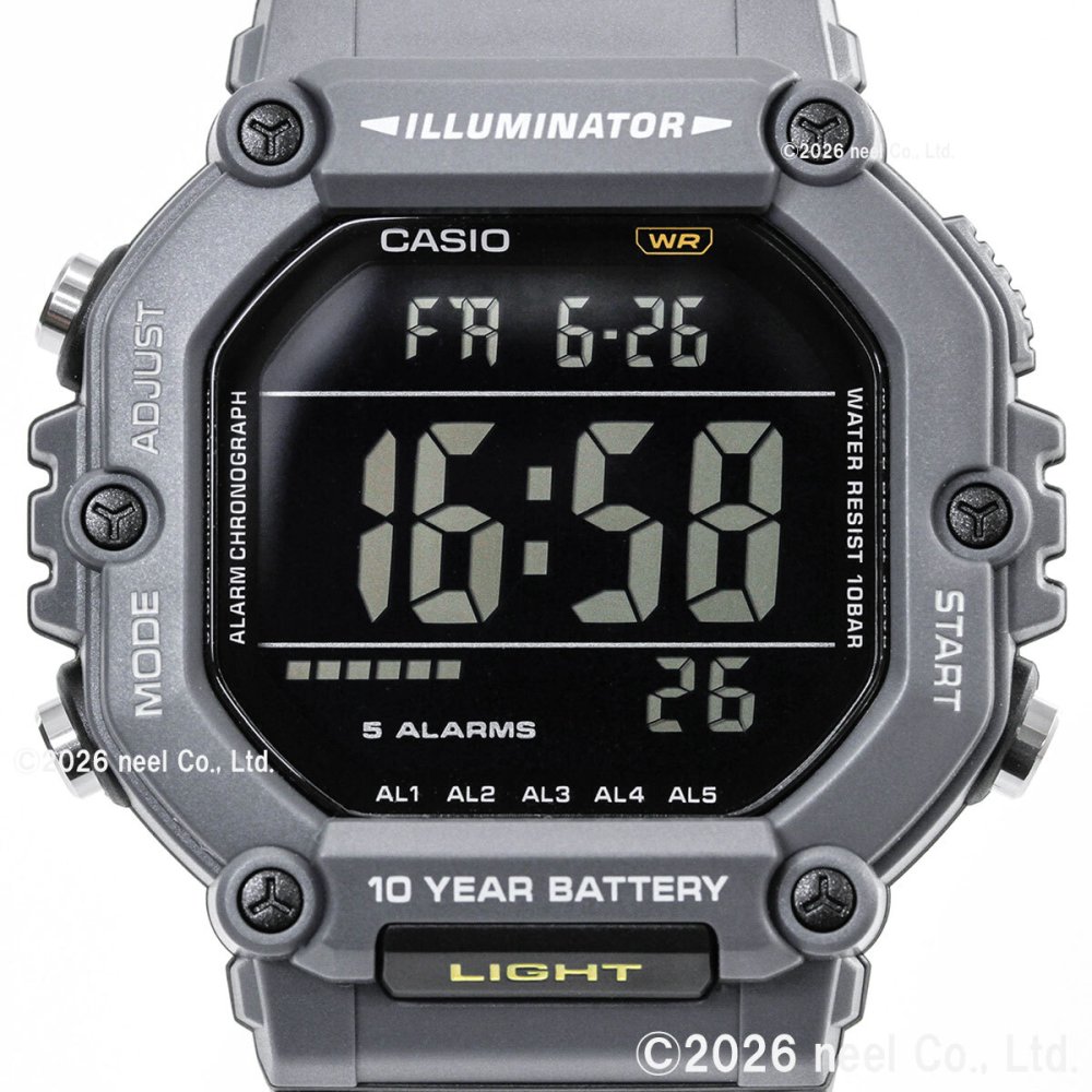 カシオ コレクション CASIO Collection デジタル 腕時計 メンズ AE-1600H-8BJF【2025 新作】