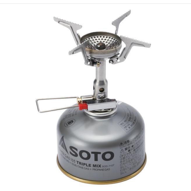 【ラッピング無料】SOTO アミカスポットコンボ SOD-320PC シングルストーブ アルミクッカー セット 登山 キャンプ 防災グッズ ギフト アウトドア用