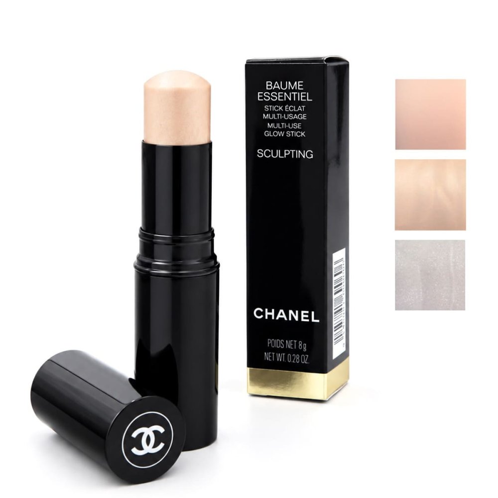 選べる3色 シャネル CHANEL ボーム エサンシエル 8g ハイライト フェイスカラー スティック トランスパラン スカルプティング ペルルセント グロウスティック クリームハイライト クリームチーク 濡れツヤ 艶肌 デパコス コスメ 正規品 新品 ギフト プレゼント 女性 誕生日