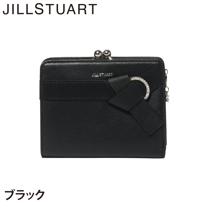 ジル スチュアート 財布 二つ折り レディース 山羊革 牛革 インプルーブ 口金 ギフト JILL STUART