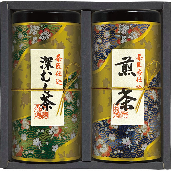 宇治森徳 茶匠仕込 流香 [26-2899-029] SYE-20 香仕込煎茶 深むし茶 緑茶 日本茶 茶葉 詰め合わせ セット お返し 内祝い お祝い お歳暮 お中元 ギフト