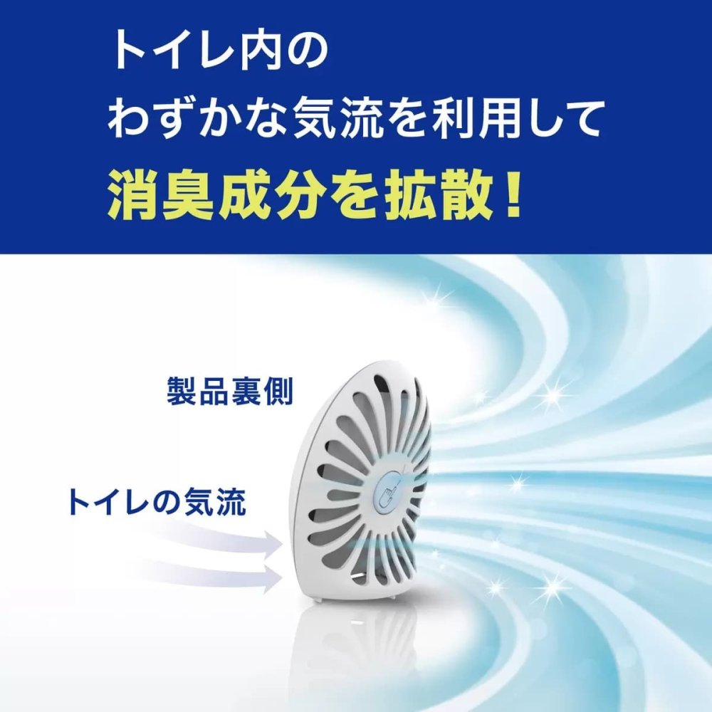 P＆G ( ファブリーズ )　W消臭　トイレ用消臭剤+抗菌　ウルトラ・フレッシュ・シャボンの香り　詰め替え入りケース1個　6.3ml ＋ 詰め替え5個 6.3mL )　計6回分　まとめ買い・ストック　#78159