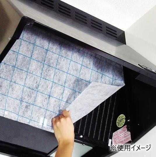 レンジフードフィルター 換気扇フィルター 厚手 60cm×180cm カット可能 油汚れ防止 大掃除 キッチン 換気扇カバー 換気扇 フィルター 交換用 掃除 対策 SR100-1H