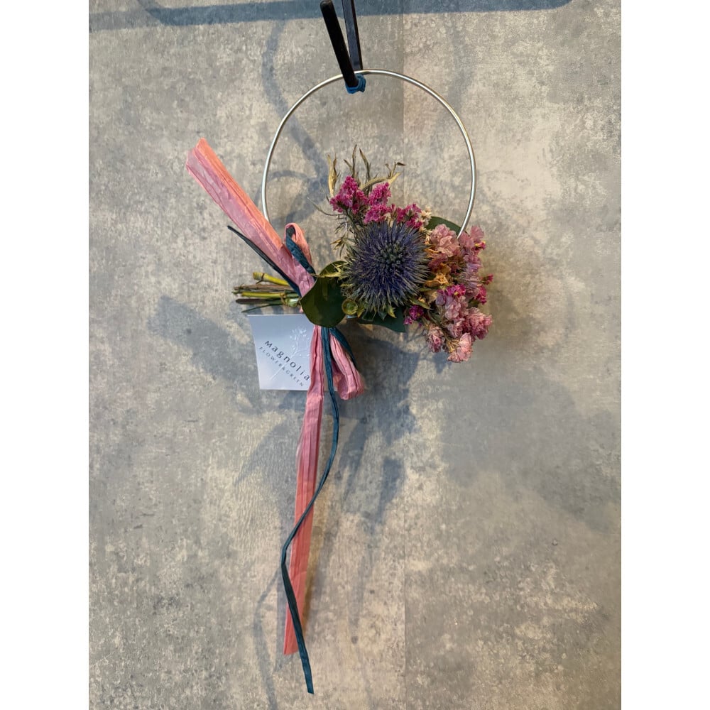 HOOP BOUQUET ドライフラワー  インテリア ギフト プレゼント 誕生日 記念日  母の日 父の日