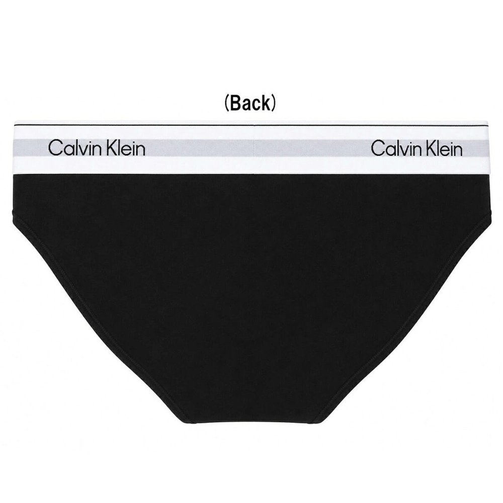 カルバンクライン Calvin Klein(CK) ブラ&ショーツ ビキニ セット ロゴ 無地 ノンワイヤー 下着 アンダーウェア QP3561O+F3787 レディース ブラック