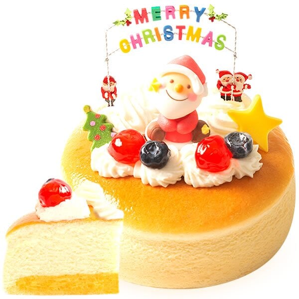 ＼早割！／ クリスマスケーキ クリスマスプレゼント 予約 2026 キャラ チーズケーキ ブルーベリー 金時芋 スイートポテトキャラクター サンタ ケーキ スフレチーズケーキ 5号 4～6人 スイーツ お菓子 洋菓子 可愛い かわいい おしゃれ おいもや