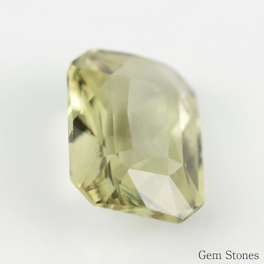 非加熱 グリーンサファイア 2.05ct ルース 宝石 裸石 大粒 グリーン イエロー サファイア ジュエリー オリジナル 制作 コレクション 誕生石 9月 記念 お守り 誕生日 プレゼント