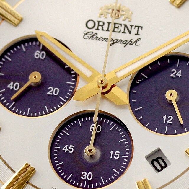 アウトレット オリエント コンテンポラリー ソーラーパワード クロノグラフ ソーラー 腕時計 ブランド メンズ ORIENT CONTEMPORARY RN-TX0302S アナログ