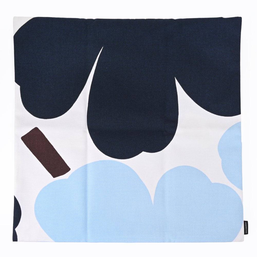 マリメッコ marimekko クッションカバー 50×50cm ヌードクッション セット ウニッコ ホワイト ブルーベリー ブルー ダークブラウン 76432 076432 145 北欧雑貨 北欧デザイン 送別会 誕生日 お中元 結婚祝い 結婚式 高級 父の日 母の日 ホワイトデー