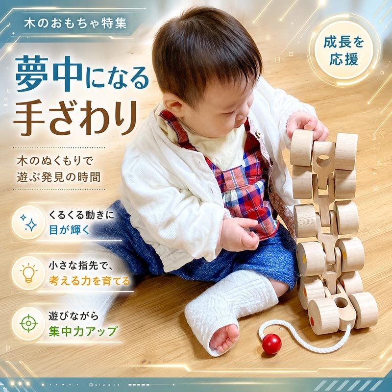 [日本製安心おもちゃ]●赤ちゃんバージョン十二輪車(ロングタイプ) 木のおもちゃ プルトーイ 木製玩具 引き車 知育玩具 プレゼント ランキング スロープ 積み木　日本グッド・トイ受賞おもちゃ 赤ちゃん おもちゃ 日本製 木のおもちゃ 出産祝い がらがら カタカタ 男の子＆女の子 6ヶ月 7ヶ月 8ヶ月 9ヶ月 10ヶ月 1歳 2歳 誕生日 国産 ベビーギフト ラトル 木育 ]