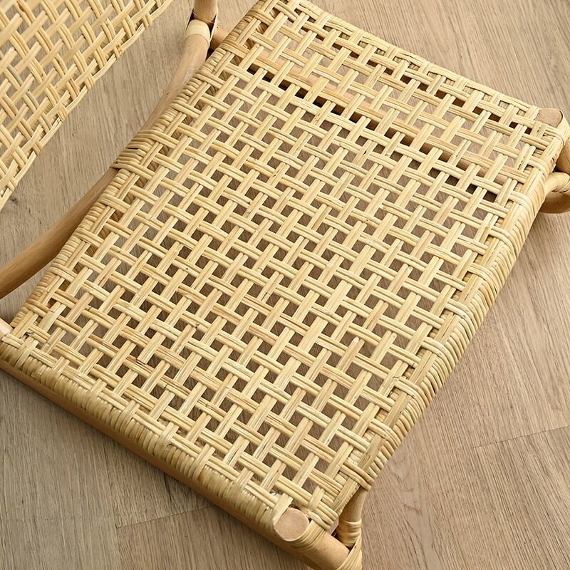 座椅子 ラタンチェア ローチェア rattan 椅子 リラックス フロアチェア ラウンジチェア パーソナルチェア イージーチェア ベージュ ナチュラル インテリア 和風 日本 畳 ひとり暮らし リビングチェア 北欧 おしゃれ 洋室 和室 ギフト 敬老の日