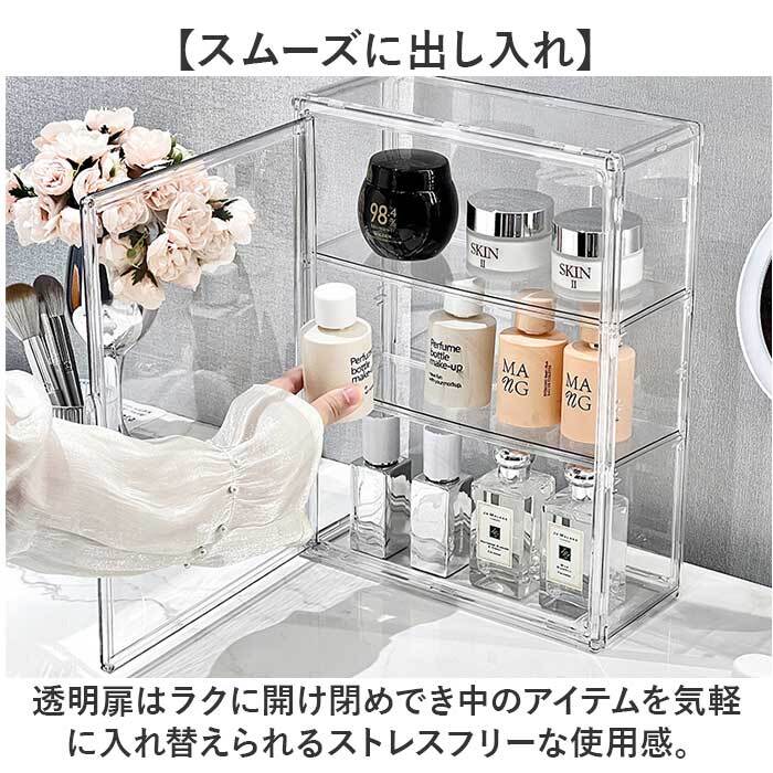 展示ケース 通販 ぬいぐるみ 収納 ディスプレイ クリアケース コレクションケース 収納ケース 収納ボックス 透明窓 大容量 保護ケース 見せる収納 展示棚 アニメグッズ 汚れ防止 整理 整頓 省スペース