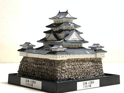 日本の城　淀城・京都府 　城コレ ケース付き  お城のジオラマ模型 プラモデル インテリア 雑貨 プレゼント 置物 お祝い おみやげ 和風 飾り リビング 玄関 オブジェ おしゃれ コレクション ミニチュア 小物【送料無料(一部地域除く)】