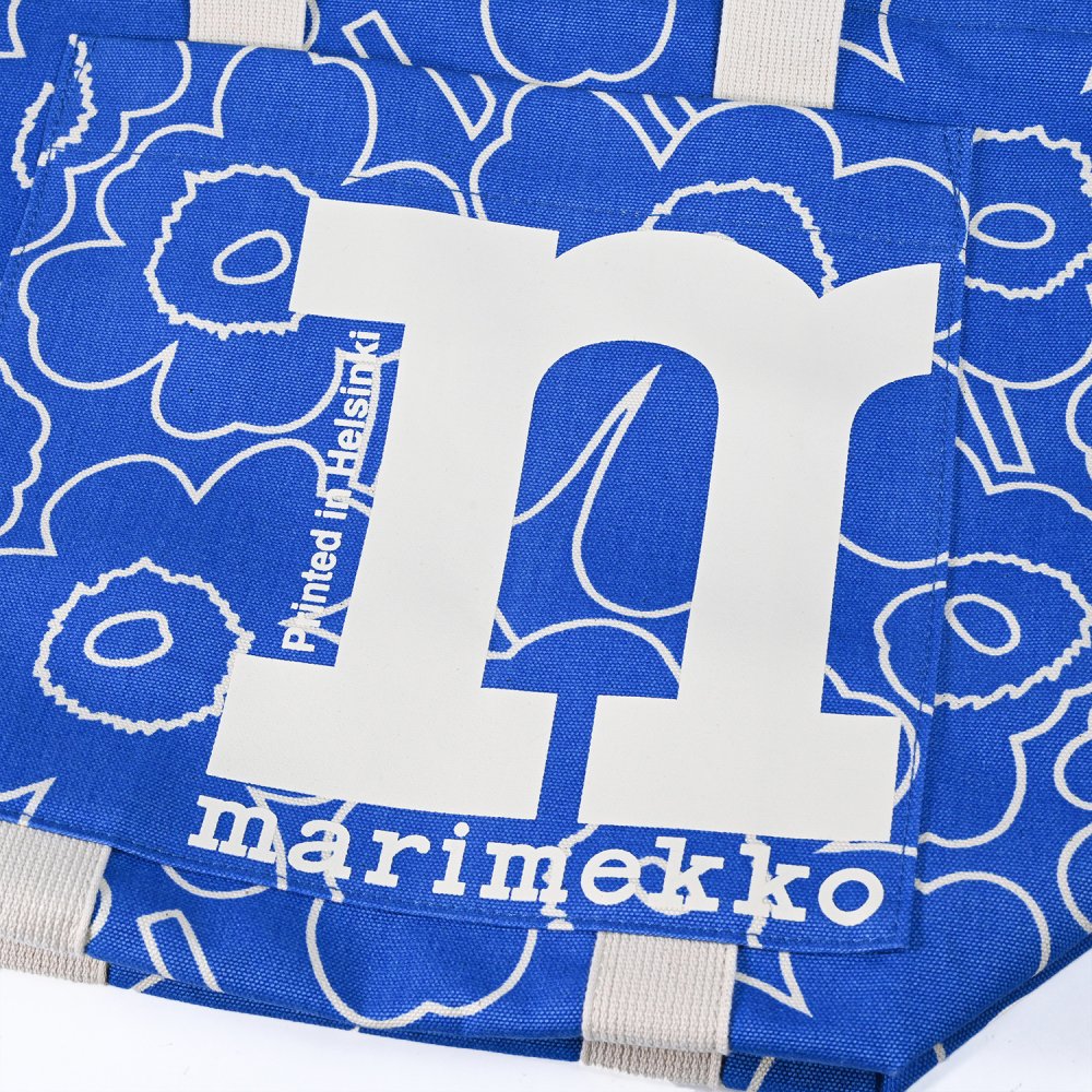 マリメッコ marimekko トートバッグ MONO CITY PIRTO モノ シティ ピイルト ウニッコ レディース ブルー 941580 094150 580 北欧 北欧雑貨 北欧デザイン 送別会 誕生日 お中元 結婚祝い 結婚式 高級 父の日 母の日 ホワイトデー