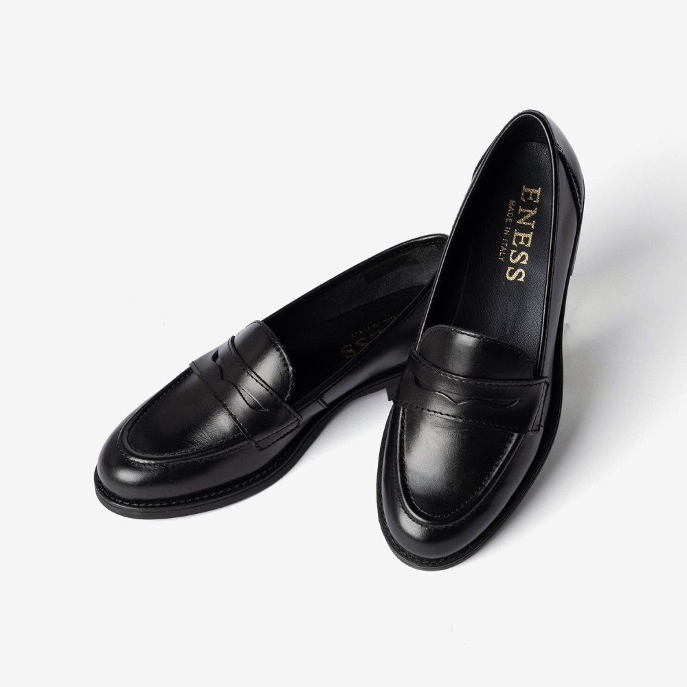 【正規品】 エネス ENESS COIN LOAFERS コインローファー ST-1201 ローファー レザー レディース シューズ