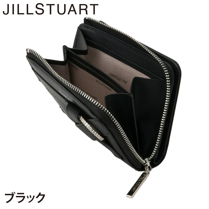 ジル スチュアート 財布 二つ折り レディース 山羊革 牛革 インプルーブ L字ファスナー ギフト JILL STUART