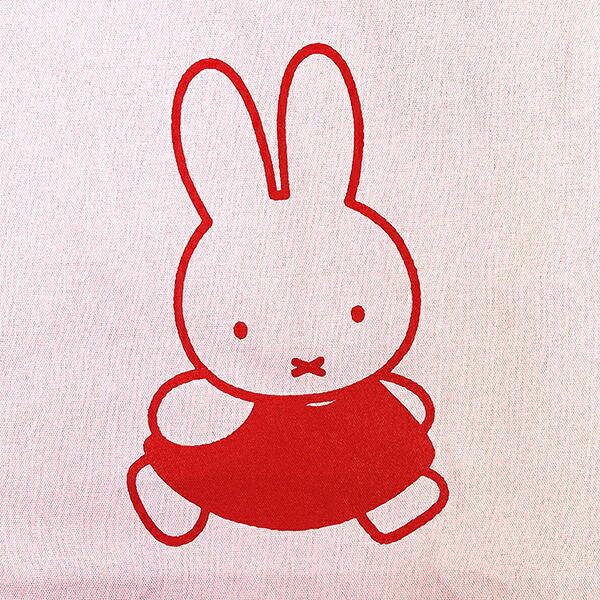 ミッフィー miffy トートバッグ アルキ ライトピンク カラフルシリーズ