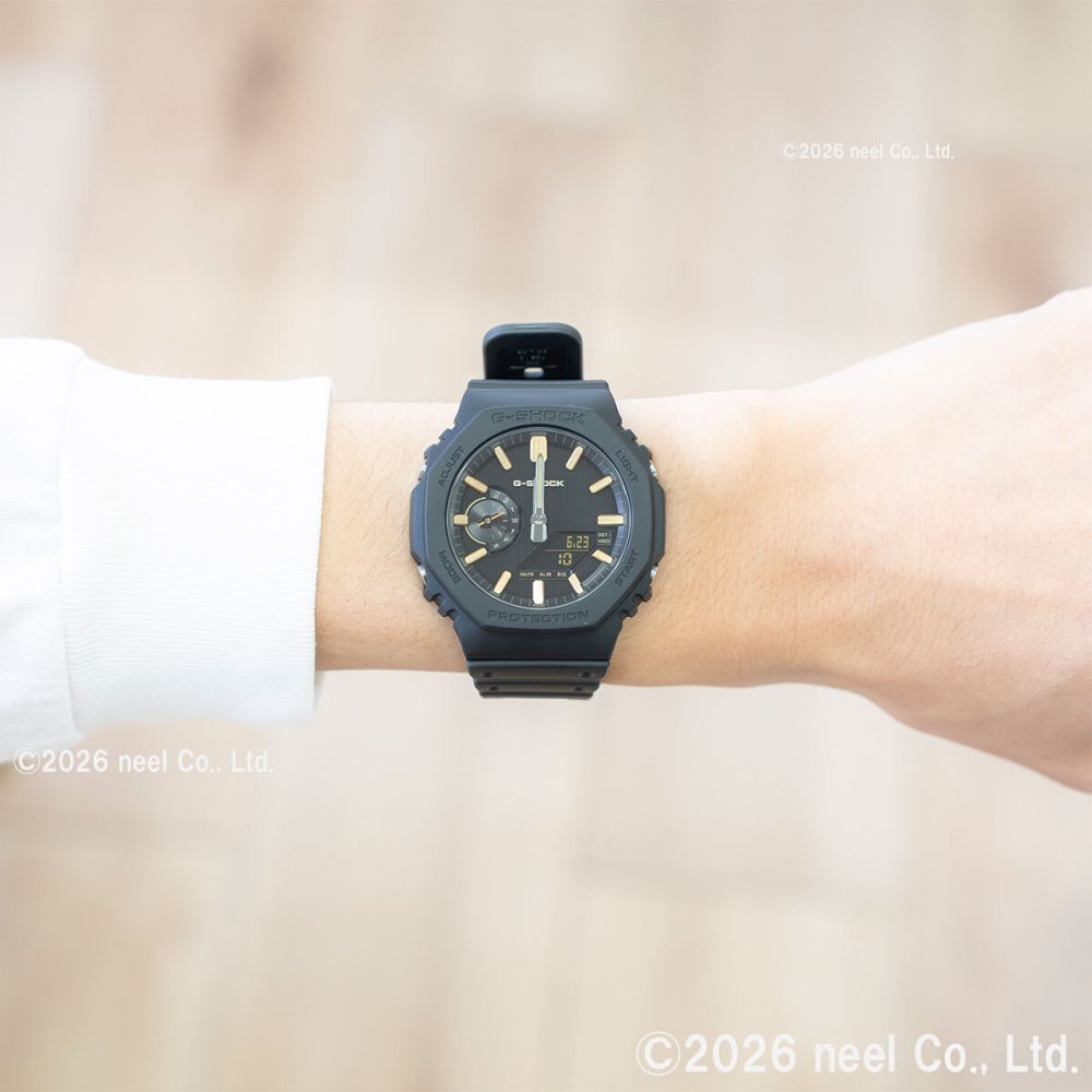 G-SHOCK カシオ Gショック CASIO アナデジ 腕時計 メンズ GA-2100LXB-1A9JF LUXE BLACK【2026 新作】