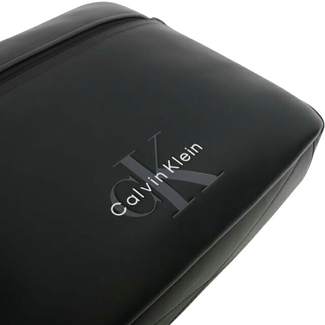 カルバンクライン CALVIN KLEIN BOLD LOGO WEBBING LAPTOP FLIGHT ショルダーバッグ lv04d3442g-ub1 メンズ BLACK