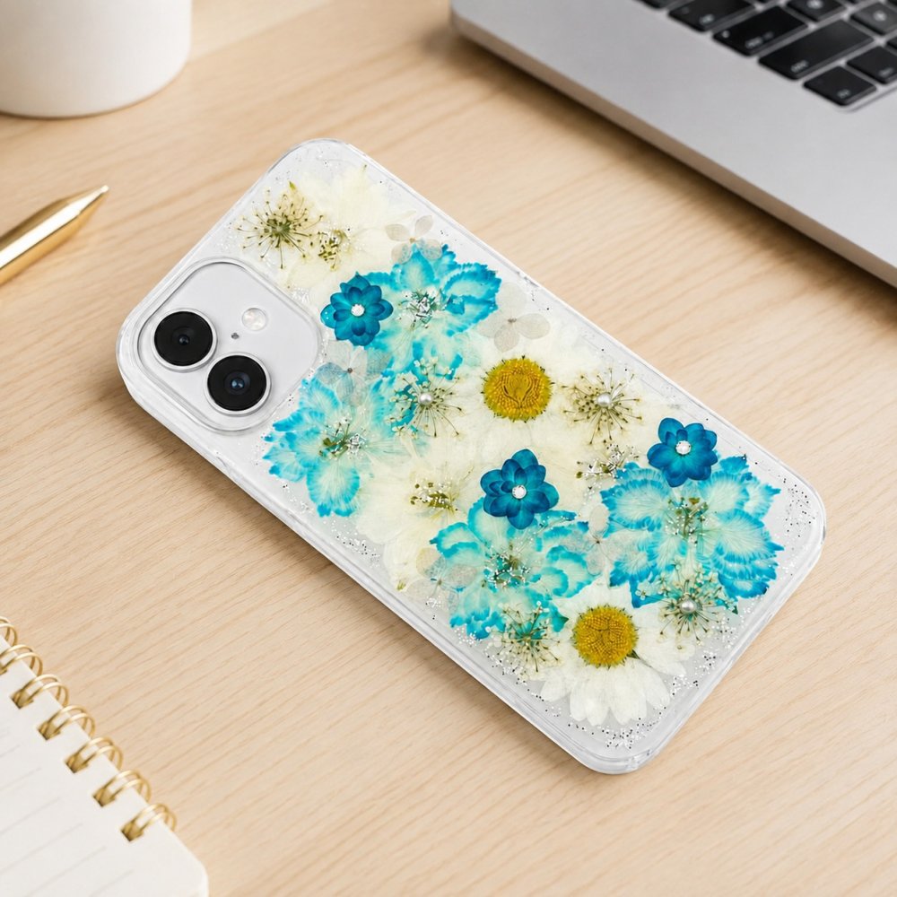 【ほぼ全機種対応スマホケース❁】押し花スマホケース NO.613 （着日指定不可） iPhone/Xperia/AQUOS/Galaxy他