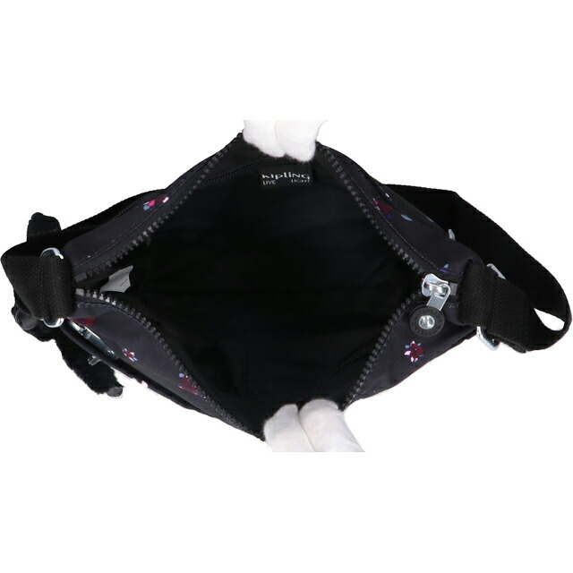 キプリング ショルダーバッグ レディース ブランド Kipling アルト KI4854-5FH Night Flower 黒