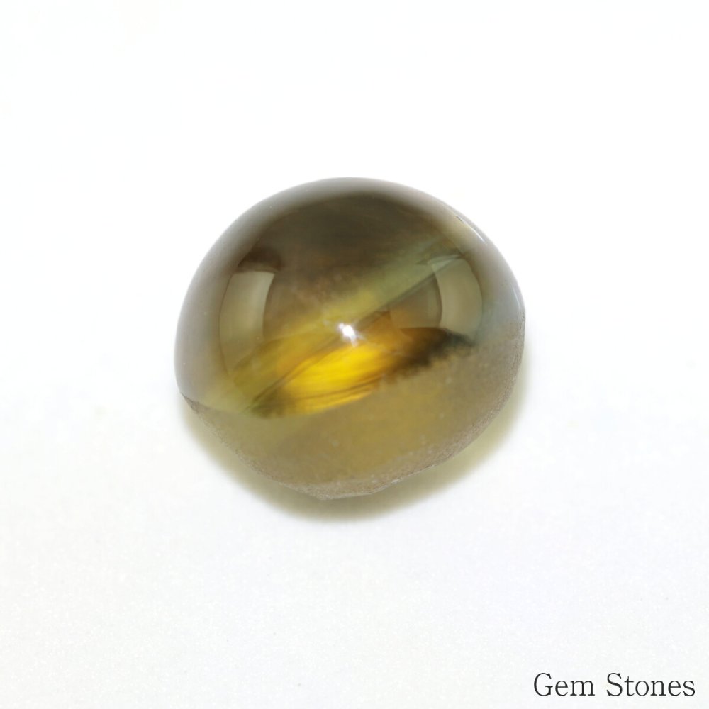 クリソベリルキャッツアイ 5.539ct ルース 宝石 裸石 クリソベリル ブラウン イエロー キャッツ ネコ ジュエリー オリジナル 制作 コレクション 誕生石 10月 記念 お守り 誕生日