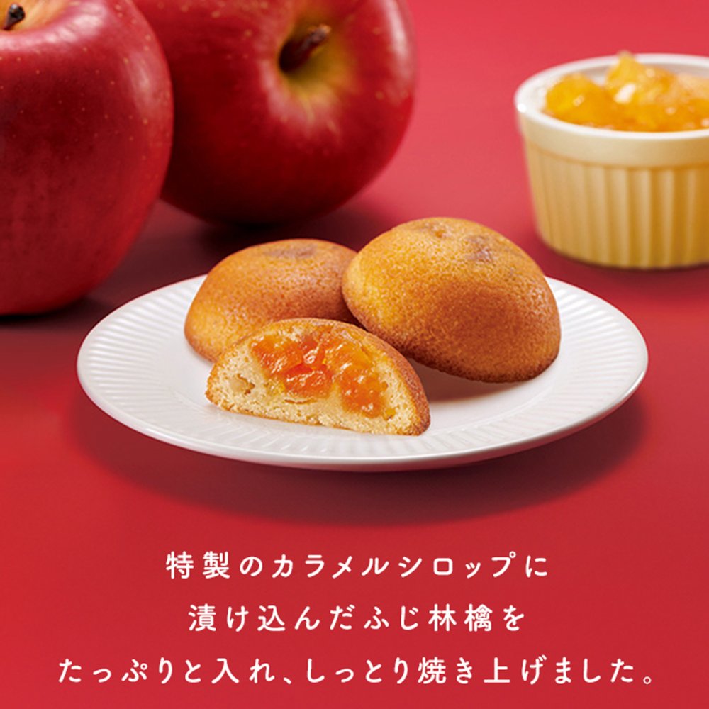 ひととえ 果実たっぷりふじ林檎ケーキ 8個入 RCB-10 秋スイーツ お歳暮 贈答用お菓子 内祝 お返し お供え物 お菓子 りんごケーキ くるみ スイーツ 洋菓子 贈答品 個包装 お菓子詰め合わせ りんご お祝い お礼 快気祝 法要 法事 贈り物 1000円