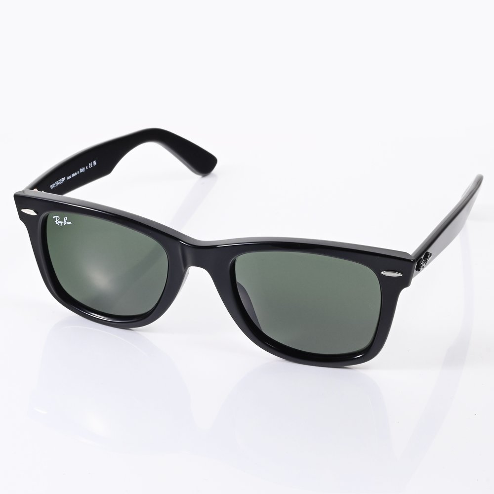 レイバン Ray-Ban サングラス オリジナル ウェイファーラー 52サイズ ローブリッジフィット アジアンフィット ウェリントン スクエア型 男女兼用 メンズ レディース グリーン RB2140F 901 52 22 150 3N 【スペシャルラッピング660円(別売り)】送別会 誕生日 お中元 結婚祝い 結婚式 高級 父の日 母の日 ホワイトデー