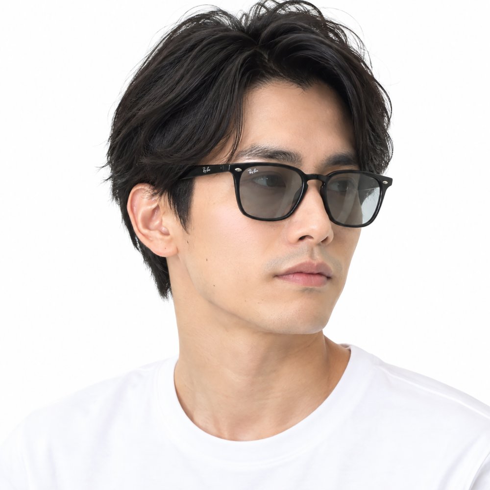 レイバン Ray-Ban サングラス 国内正規品 52サイズ ローブリッジフィット アジアンフィット ウェリントン スクエア型 男女兼用 メンズ レディース ダークグレー RB4258F 601 87 52 20 150 1N 【スペシャルラッピング660円(別売り)】送別会 誕生日 お中元 結婚祝い 結婚式 高級 父の日 母の日 ホワイトデー