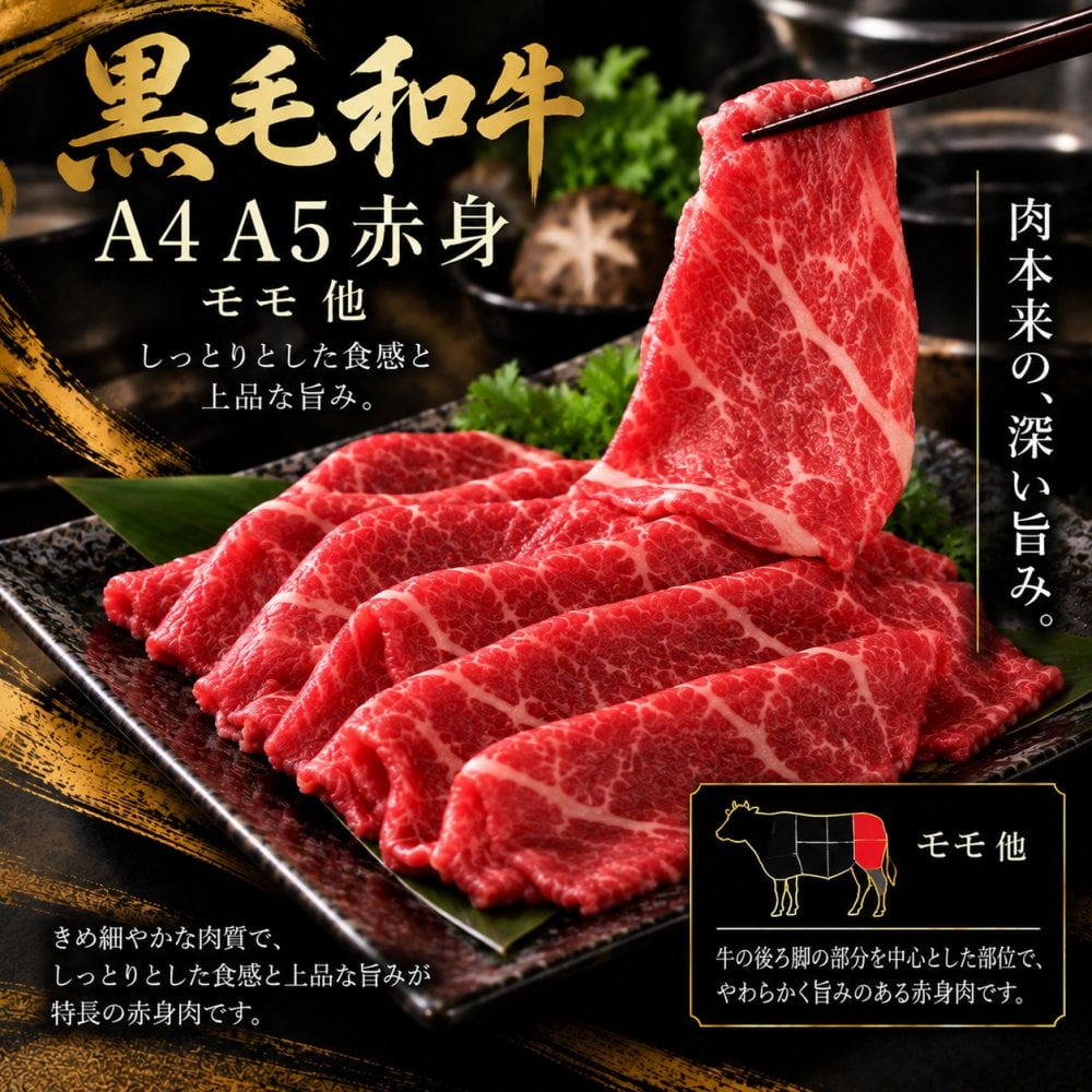 黒毛和牛 薄切り2種食べ比べ 400g 霜降りカルビ（ブリスケ）とA4 A5赤身 肉ギフト