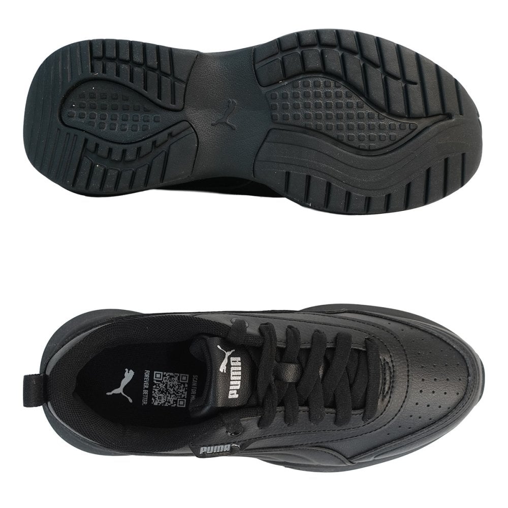 PUMA プーマ レディース スニーカー CILIA 2 MODE  厚底 シリア2モード 407285 01 プーマブラック/プーマシルバー