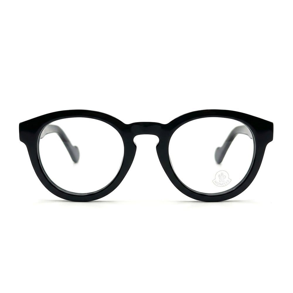 【並行輸入品】【正規品・新品】MONCLER モンクレール ML5006 001 48 イタリア製 クリア サングラス メガネ 眼鏡 メンズ レディース 伊達メガネ ビジネス