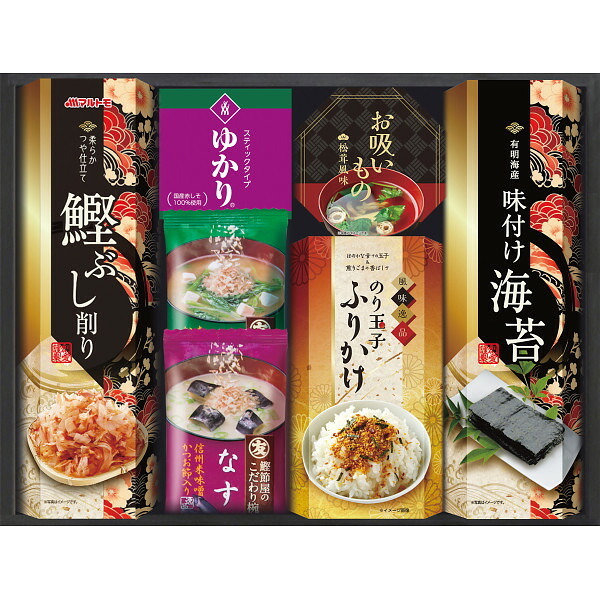 マルトモ みそ汁食卓詰合せ [26-2904-072] MW-25 おみそ汁 鰹節 削り節 海苔 ゆかり 永谷園 詰め合わせ 和食 おかず 常温 保存食 贈り物 御中元 御歳暮 内祝い 出産 結婚 お返し ギフト
