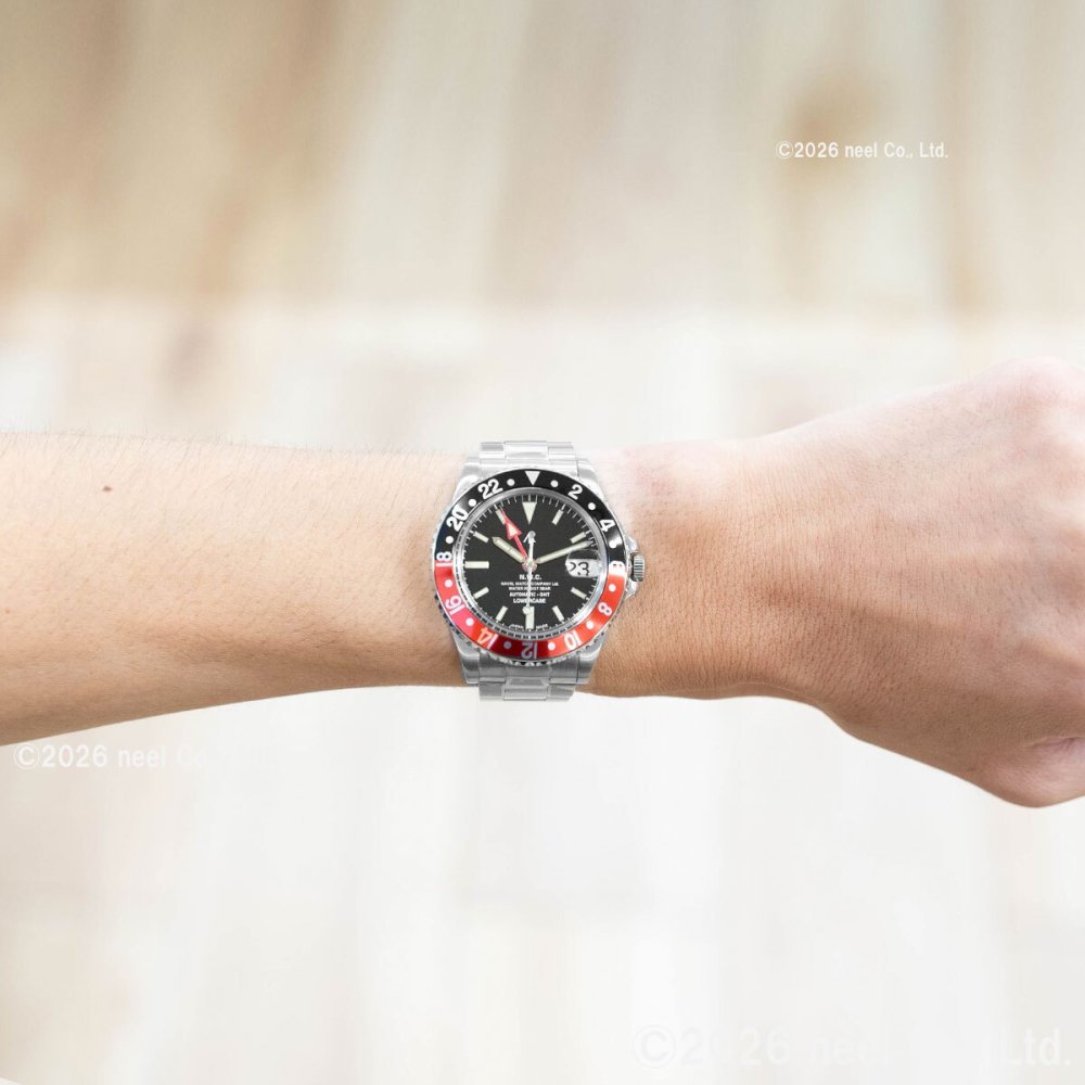 ナバルウォッチ NAVAL WATCH Produced By LOWERCASE ローワーケース FRXD004 腕時計 メンズ 自動巻き GMT