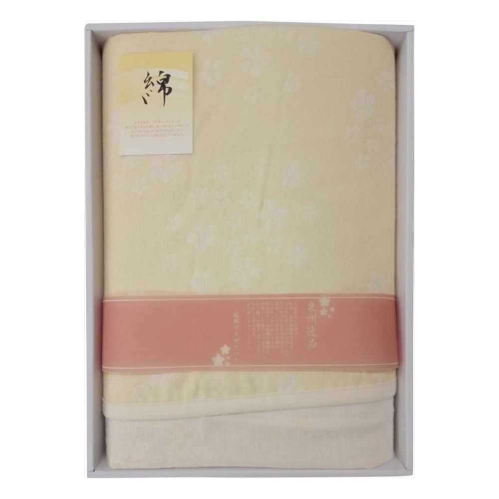 泉州逸品 二重織ガーゼケット ギフト 寝具 日本製 肌掛け寝具 綿 麻 ガーゼ【北海道・沖縄県・離島 配送不可】