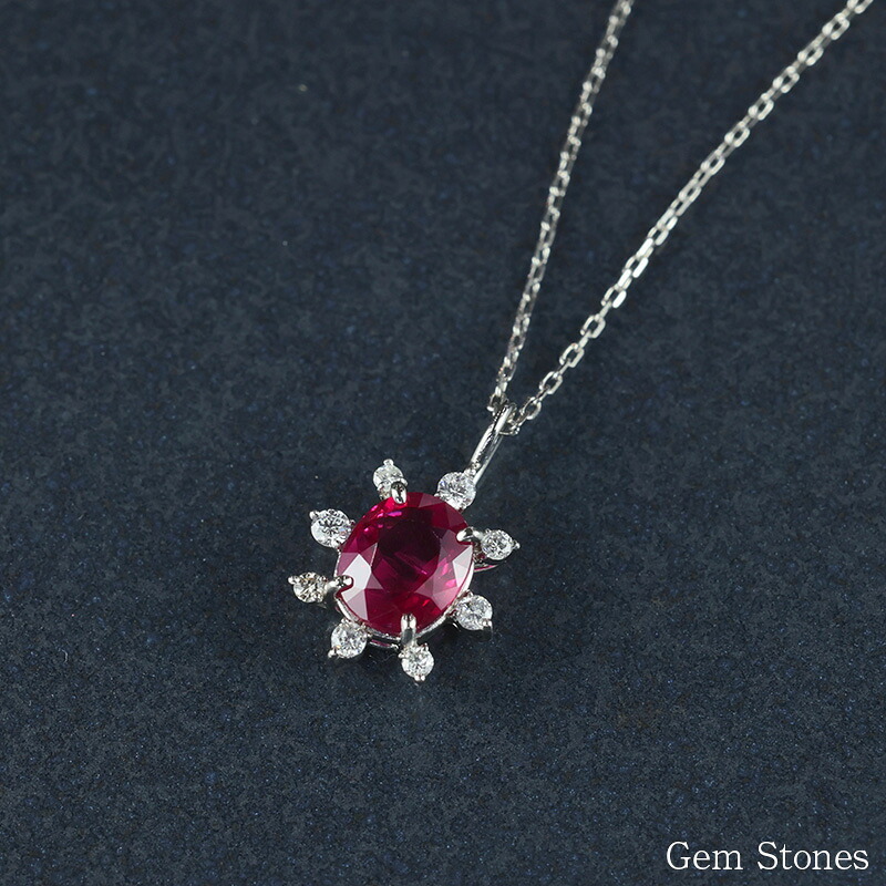 上質 ルビー 1.121ct ダイヤモンド 0.11ct ネックレス ペンダント プラチナ Pt900 850 ルビーネックレス 一粒 レディース シンプル 可愛い 赤 レッド  Drops