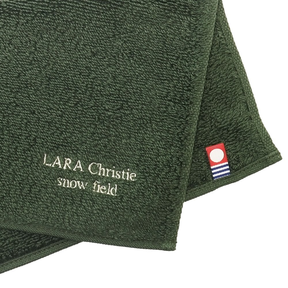 ハンカチタオル 今治 snow field 今治タオル ハンドタオル 高級 25cm x 25cm 定番 ララクリスティー LARA Christie
