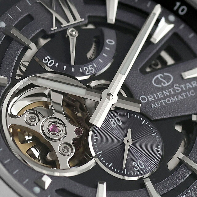 オリエントスター コンテンポラリーモダンスケルトン 自動巻き 腕時計 メンズ オープンハート ORIENT STAR Contemporary Modern Skeleton RK-AV0138V