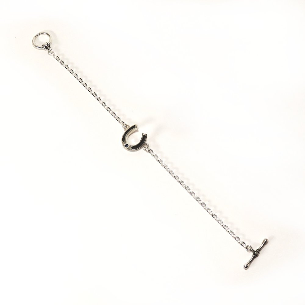 ホースシューブレスレット シルバー925 【刻印無料】 馬蹄 馬蹄型 ホースシュー ブレスレット シルバーアクセサリー メンズ ユニセックス 選べる 天然石 誕生石 ハンドメイド 彫金 ジュエリーボックス 箱入り クリスマス 誕生日 プレゼント Grand Galleria グランドガレリア
