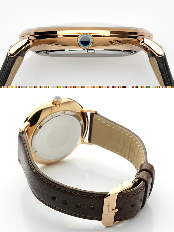 【ペアウォッチ】 ポールスミス Paul Smith 腕時計 ペア メンズ レディース TRACK 42mm 革ベルト 本革 ブランド 人気 ウォッチ 記念日 ギフト プレゼント