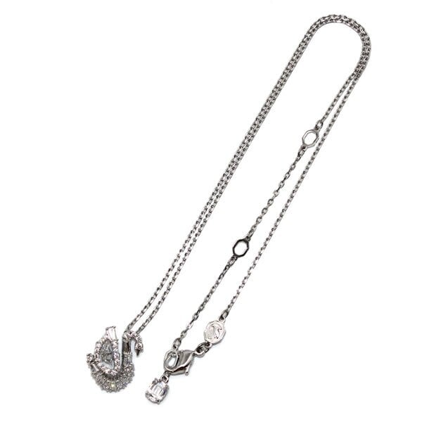 SWAROVSKI スワロフスキー ネックレス 5732412 Swan アクセサリー シルバー