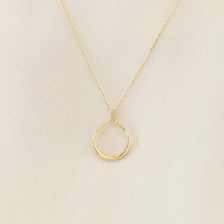 【無料ラッピング】  ヨンドシー 4℃ Spring Collection K10イエローゴールド ネックレス ダイヤモンド ブランド 正規品 新品 ギフト プレゼント 人気 おすすめ 誕生日 クリスマス 送料無料
